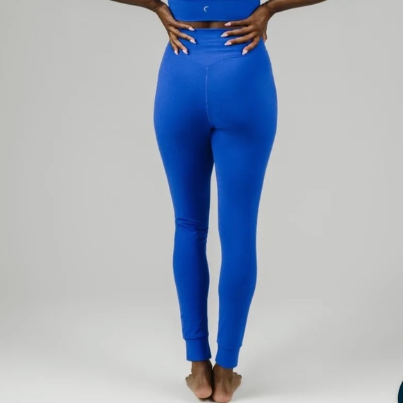 Zyia - Blue Confluence Zipper Joggers - Picture 12 of 14